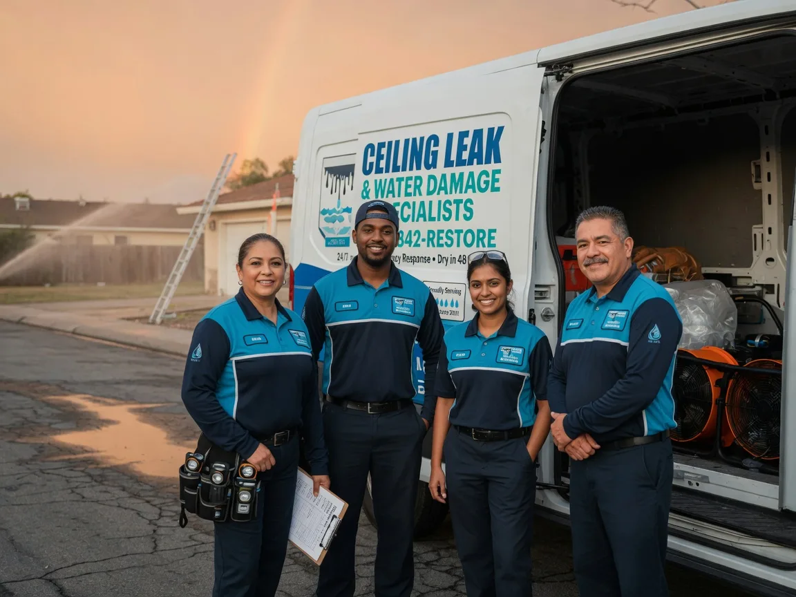 Ceiling Leak Cleanup company in Donna, TX